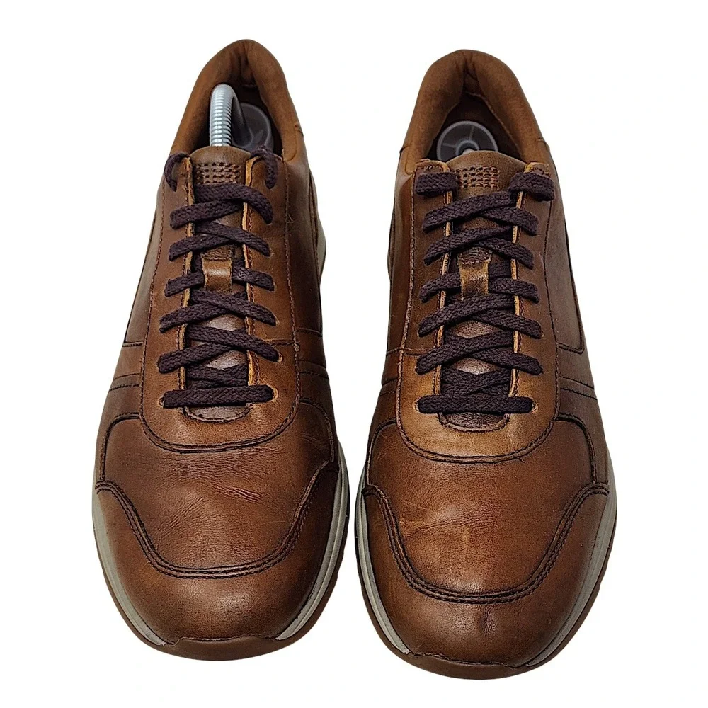 Timberland Sneakers 11 Mens Oxford Aerocore Brown Leather A23EV Low Top Shoes